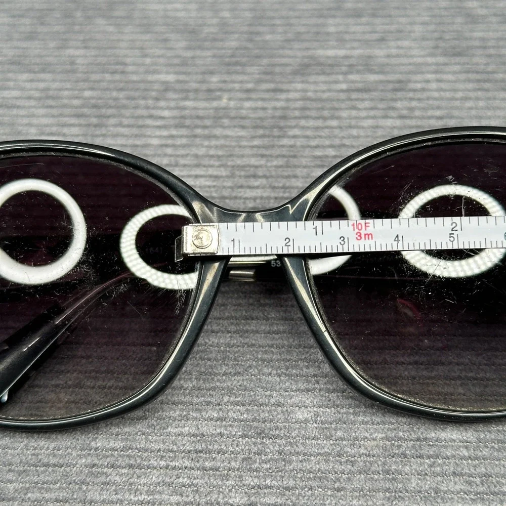 Coach HC8166 L154 Black Crystal Mosaic Butterfly Sunglasses 58-18-135